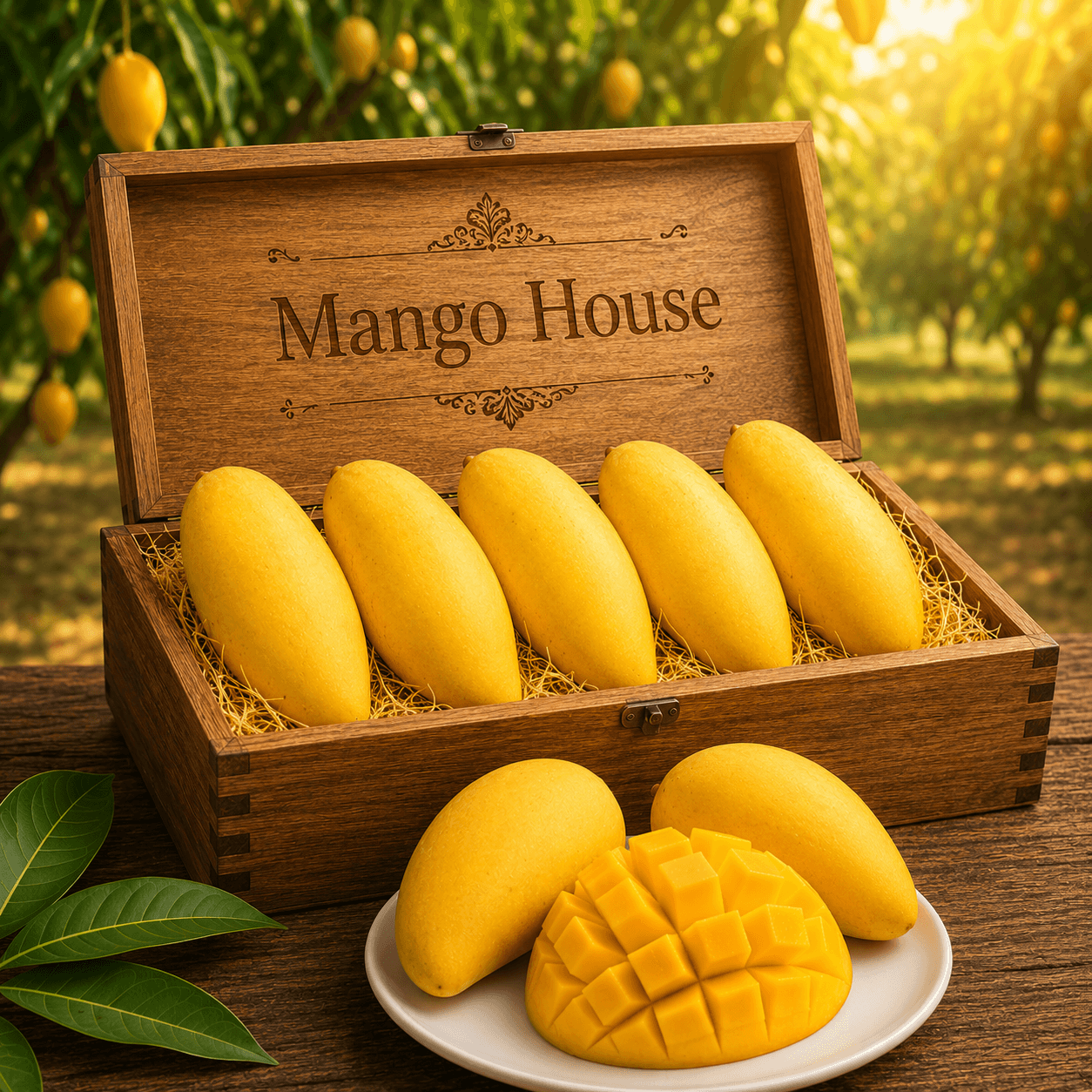 Gir Kesar Kesar Mangoes